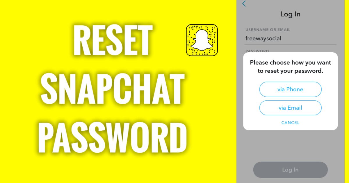 How to Change Your Snapchat Email without Being Logged in?